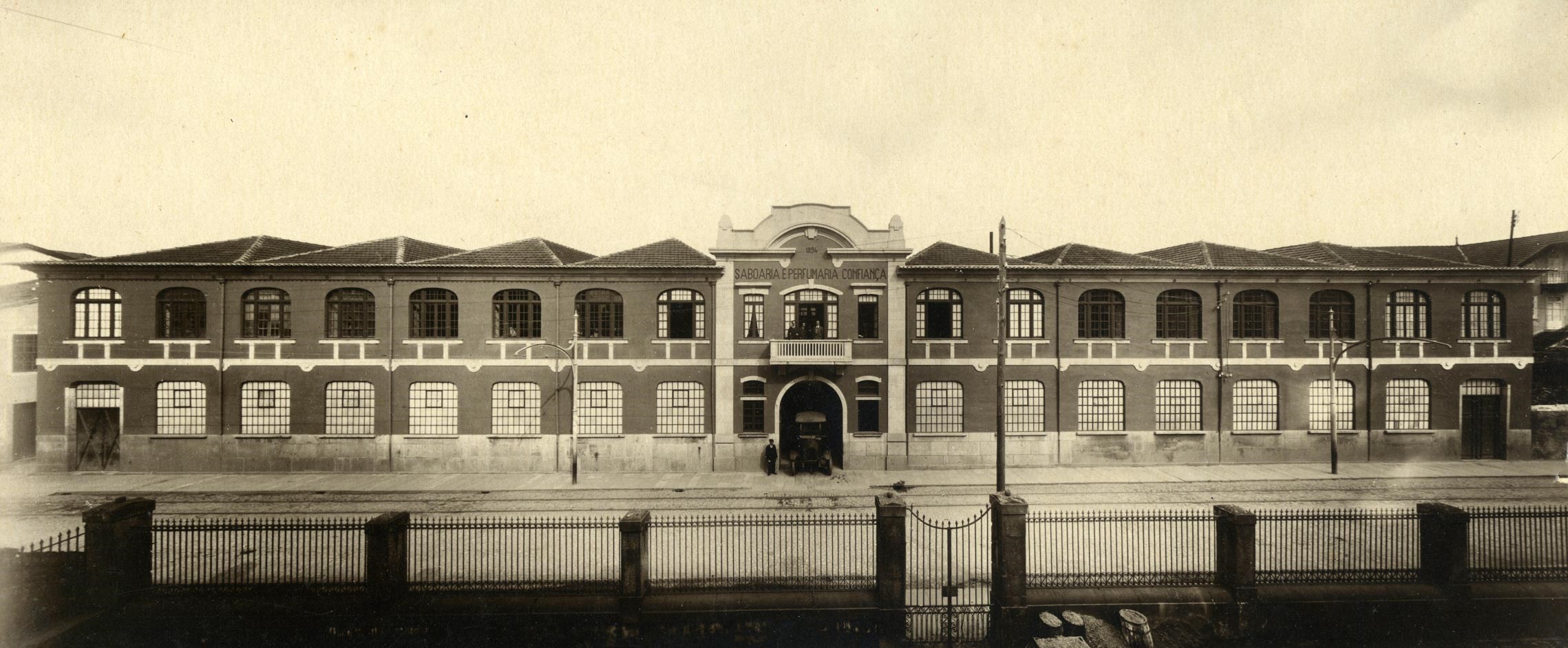 Vista da fachada, 1922
